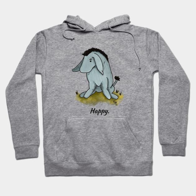 Happy - Eeyore Hoodie by Alt World Studios